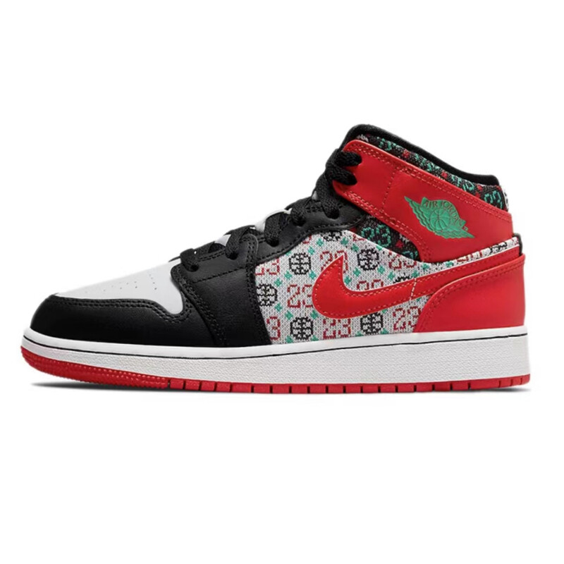 

Кроссовки Air JORDAN 1 Vintage Basketball Shoes Unisex High-Top Red White