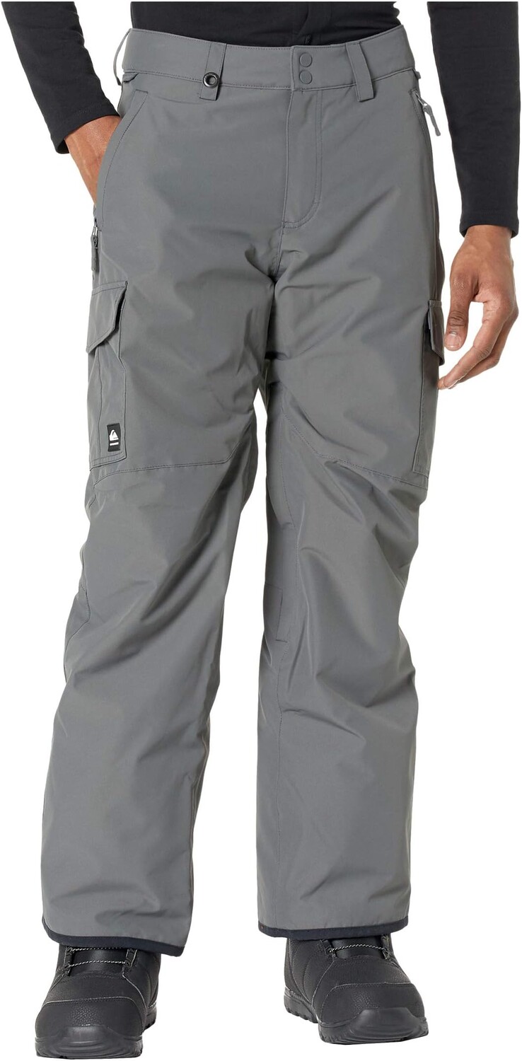 Брюки Porter Pants Quiksilver, цвет Iron Gate карабин kailas obbo screw gate iron gray