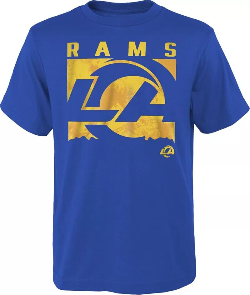 

Nfl Team Apparel Молодежная футболка Los Angeles Rams Liquid Camo Royal