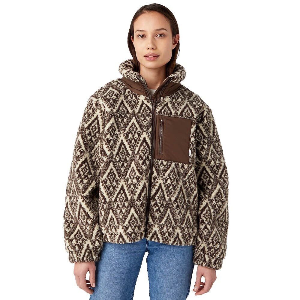 

Куртка Wrangler Sherpa Through, коричневый