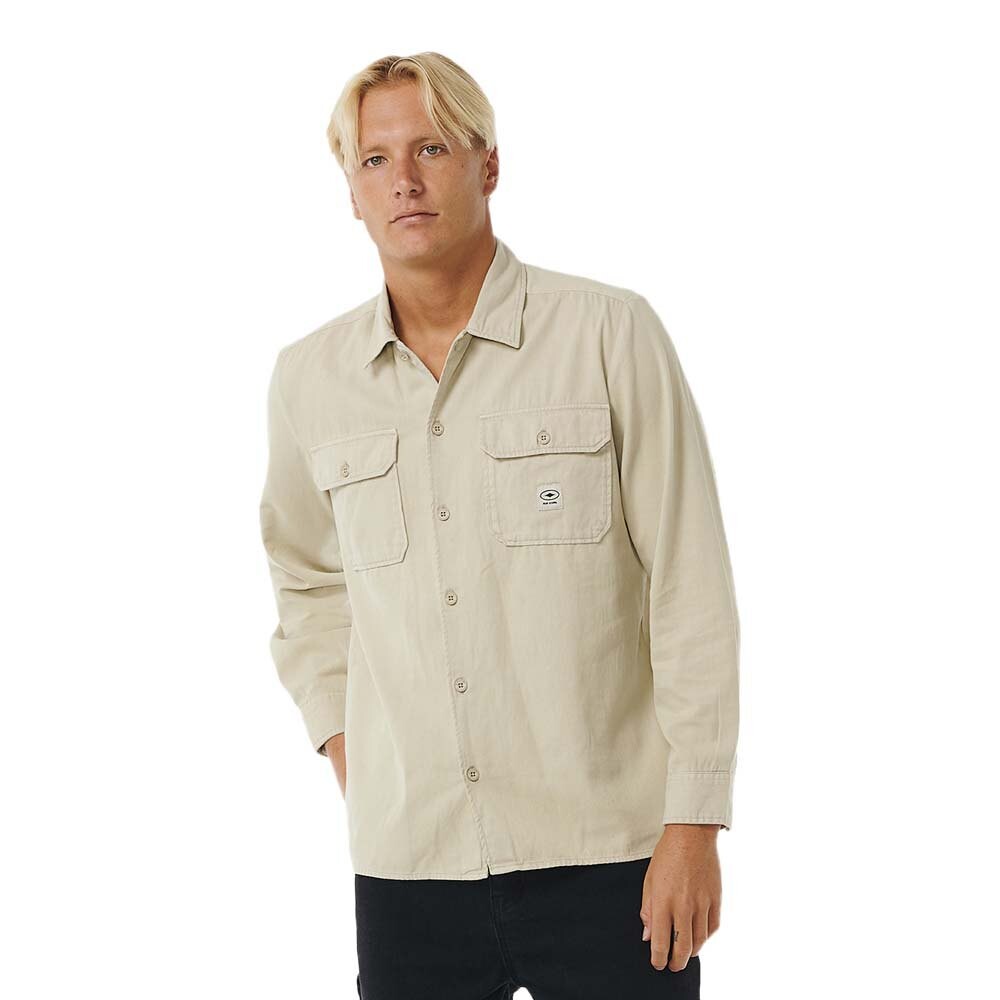 

Куртка Rip Curl Quality Surf Product overshirt, бежевый