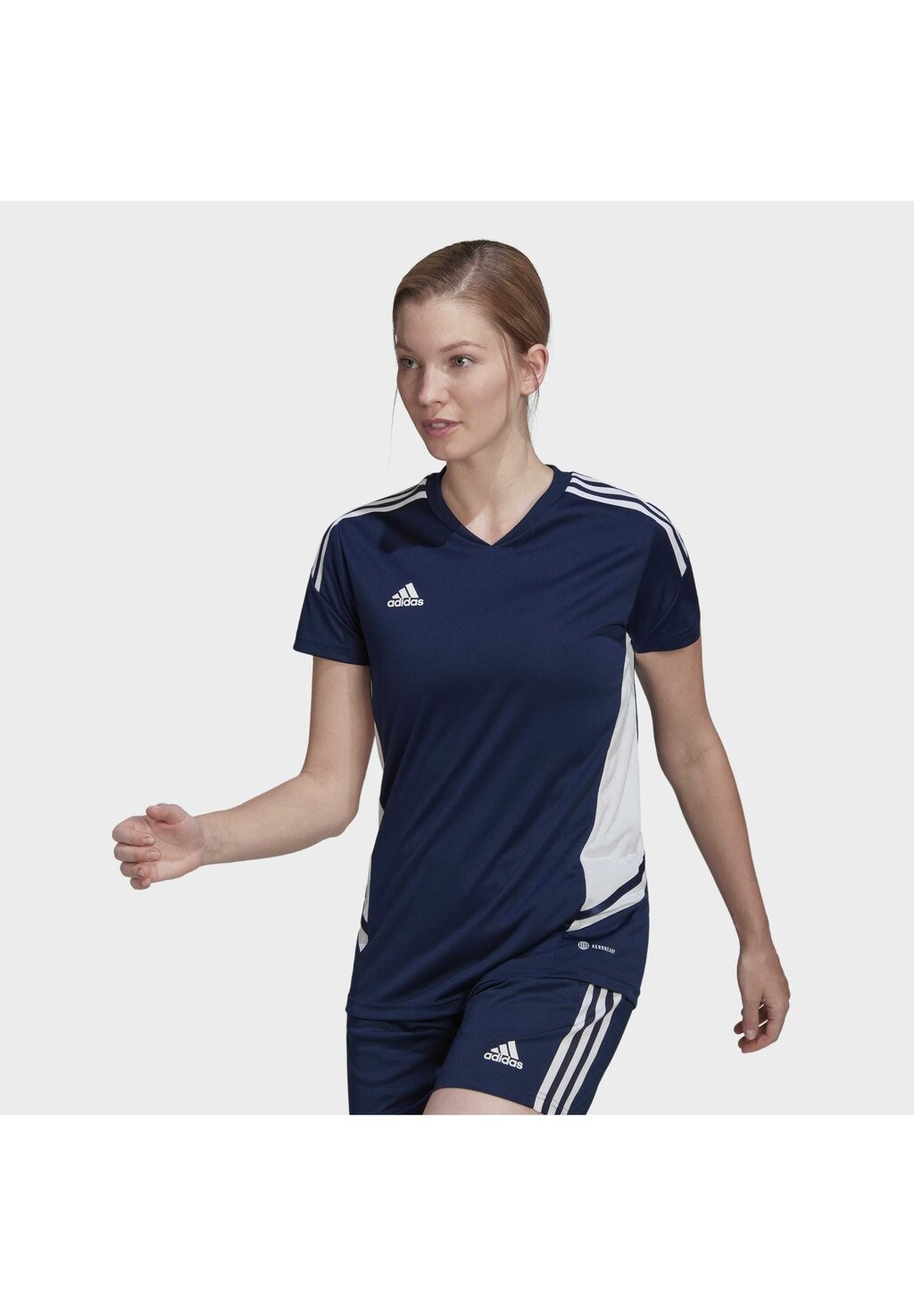 

Футболка с принтом Adidas, синий