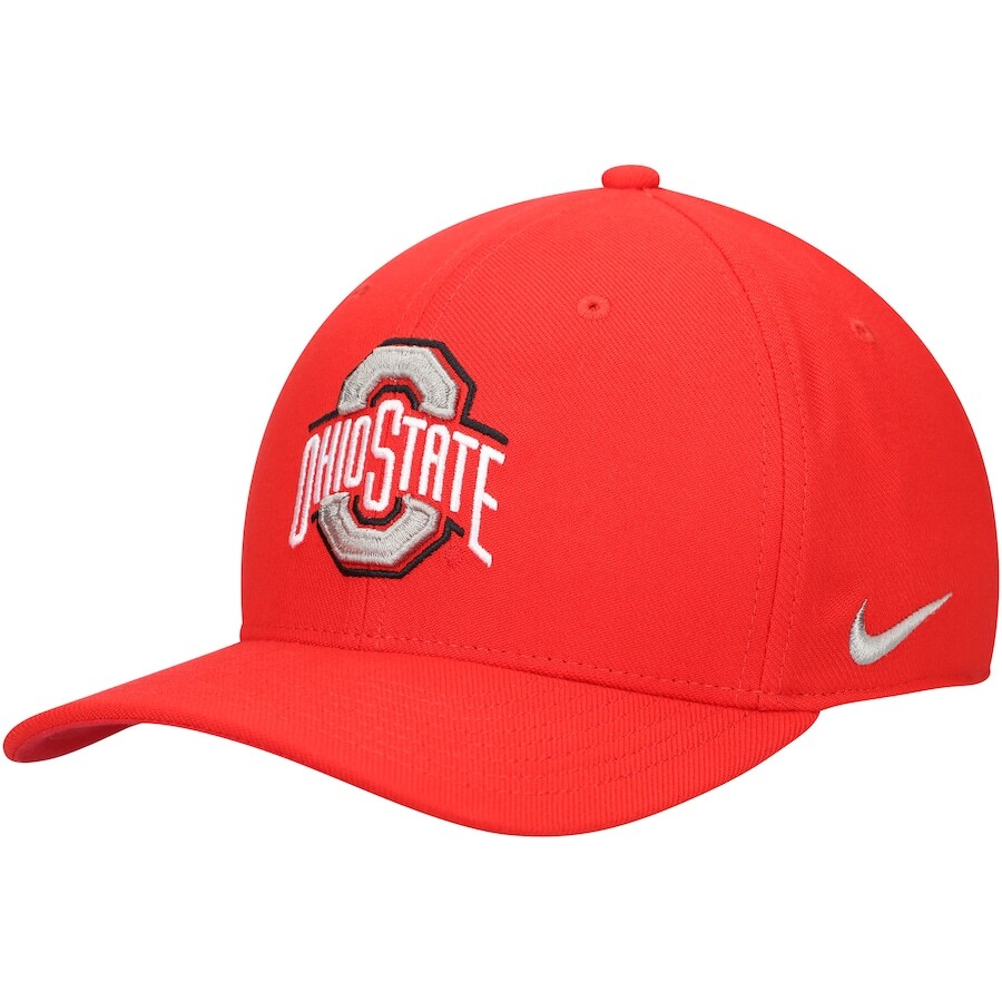 

Бейсболка Nike Ohio State Buckeyes, алый