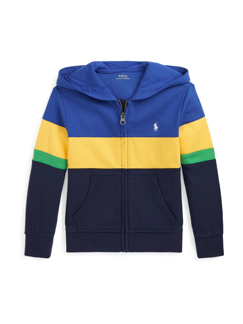 

Толстовка на молнии Polo Ralph Lauren, синий/ночь-синий