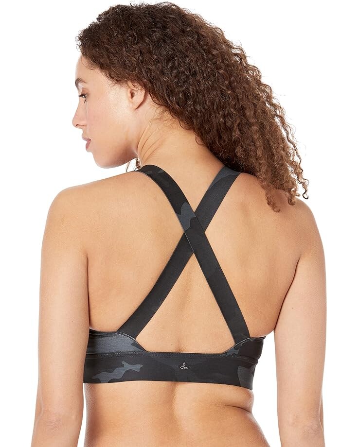

Бюстгальтер Prana Layna Bra, цвет Black Camo