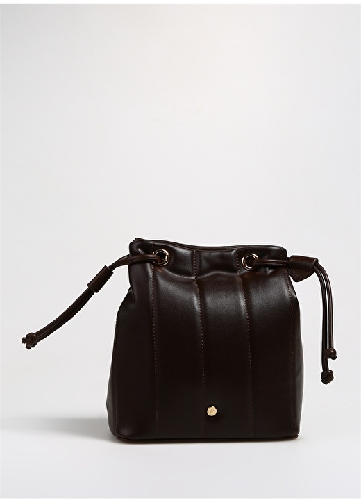 Темно-коричневая женская сумка на плечо F By Fabrika коричневая женская поясная сумка fabrika
