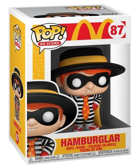 

Funko POP! Ad Icons, коллекционная статуэтка, McDonald's, Гамбурглар