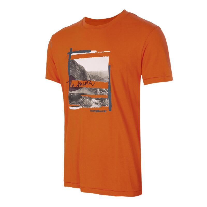 цена Trangoworld Stamina Оранжевая мужская футболка с коротким рукавом