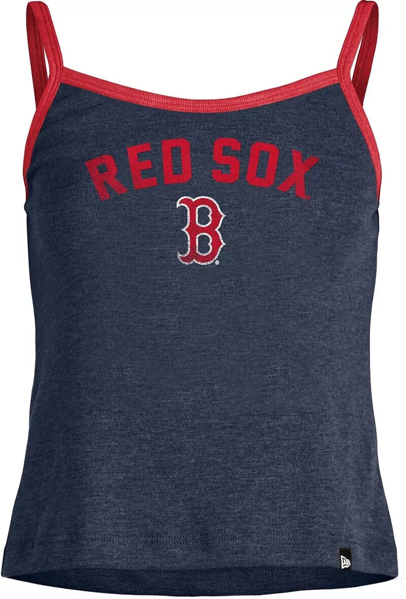 

Темно-синяя женская майка New Era Boston Red Sox с возвратом в прошлое