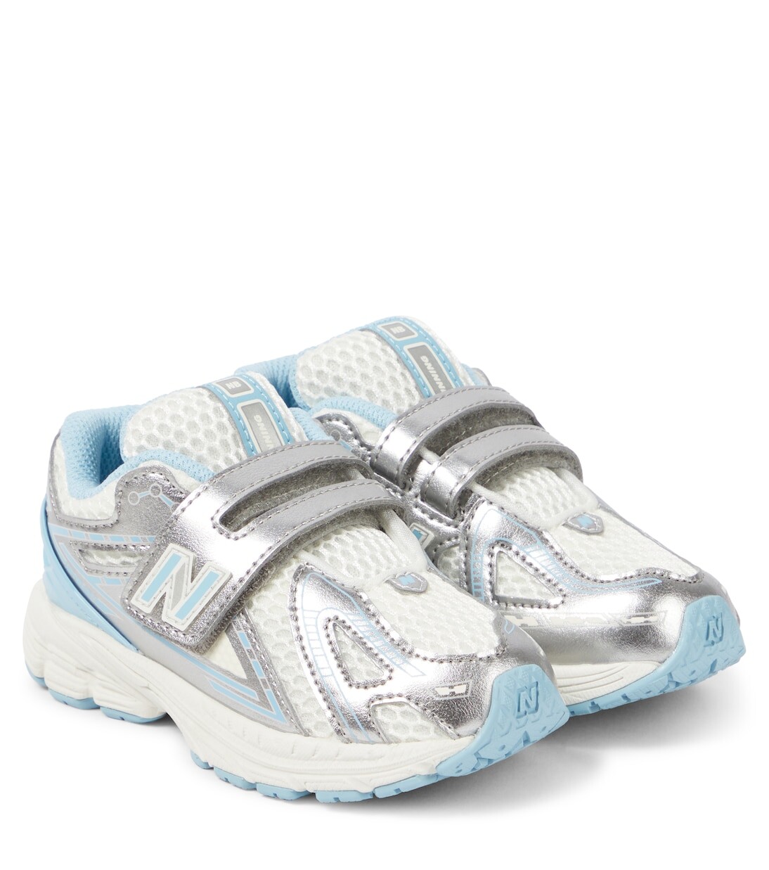 

Кроссовки Baby 1906 с кожаной отделкой New Balance, серебряный