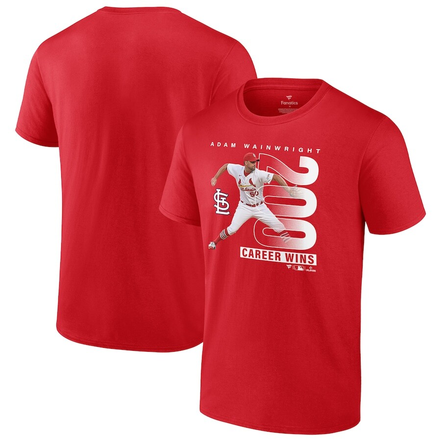 

Футболка с коротким рукавом Fanatics Branded St Louis Cardinals, красный