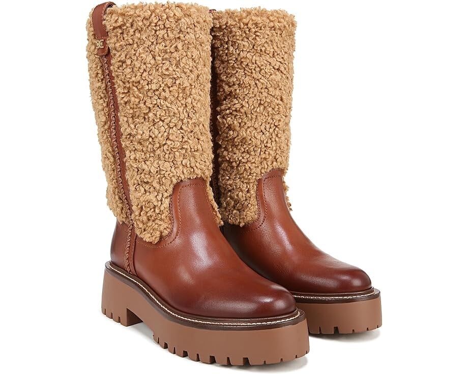 

Ботинки Sam Edelman Elfie, цвет Acorn Brown Suede/Ginger