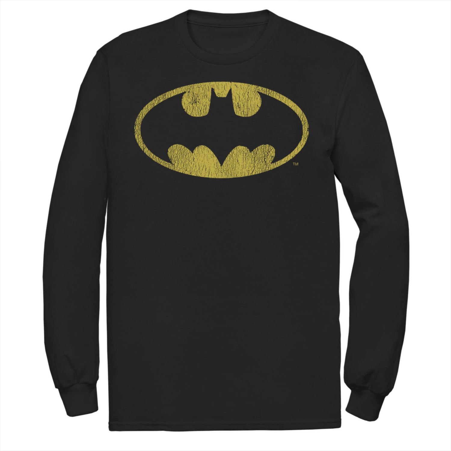 цена Мужская классическая футболка с длинными рукавами и логотипом DC Comics Batman