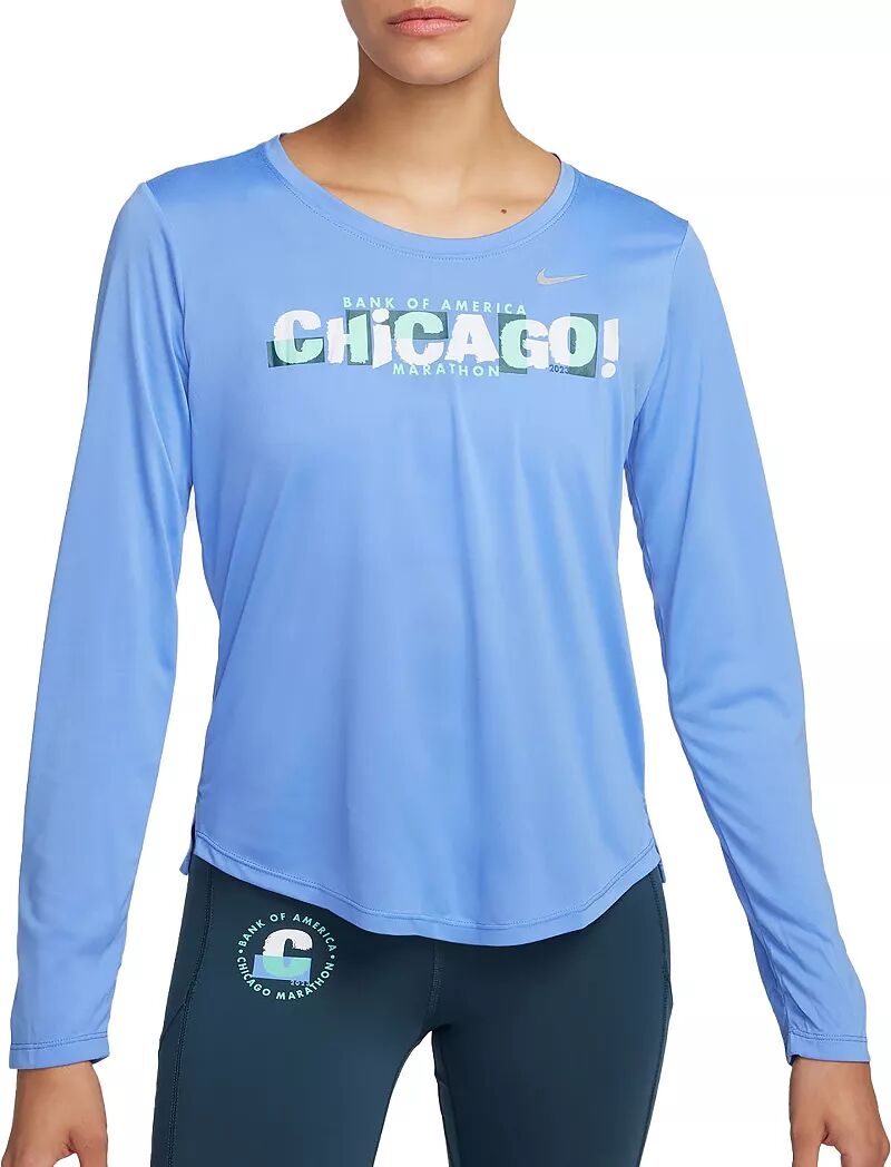

Женская беговая футболка с длинными рукавами Nike One Dri-FIT Luxe Chicago Marathon