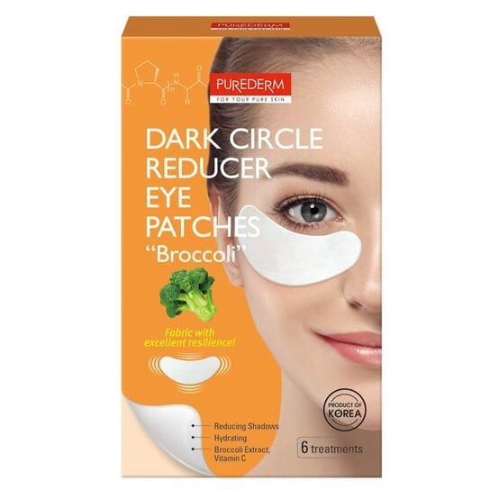 

Гелевые патчи для глаз с брокколи, 6 шт. Purederm Eye Patches