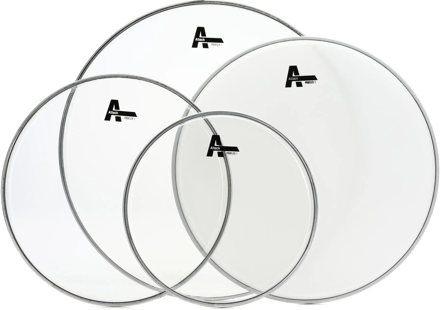 

Набор из 4 пластиков Attack Proflex 1 Clear Rock