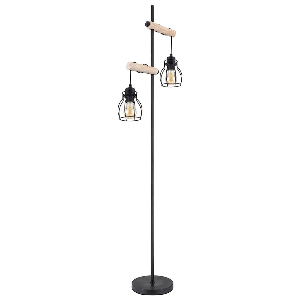 

Светодиодный торшер RGB, дерево, с регулируемой высотой, черный, В 150 см etc-shop