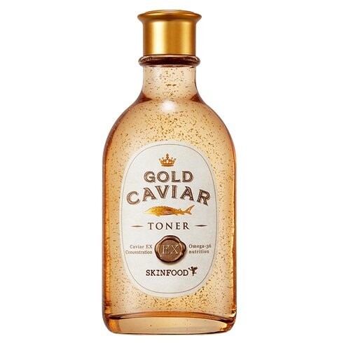 

Тоник для лица против морщин, 145 мл Skinfood, Gold Caviar EX Toner
