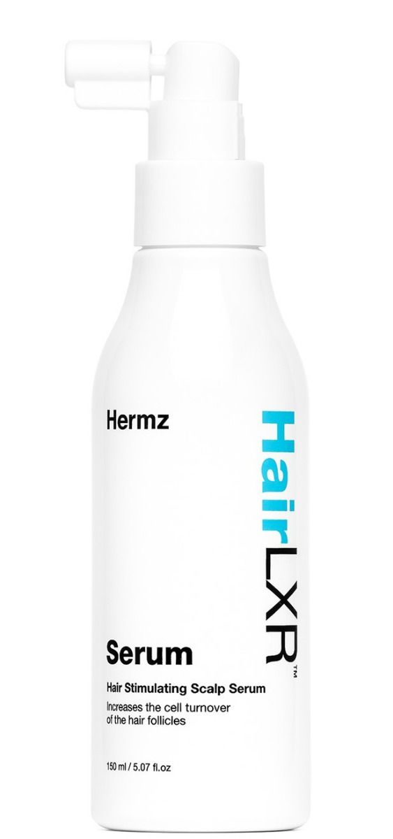 Hermz HairLXR сыворотка для кожи головы, 150 ml swanson листья крапивы двудомной 400 мг 120 капсул