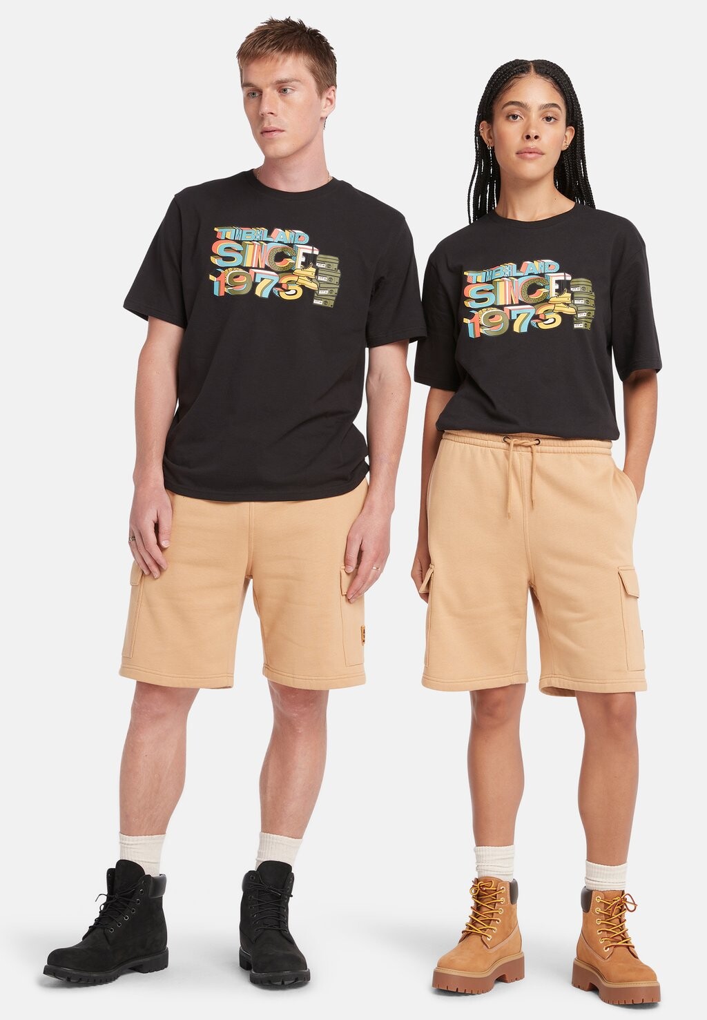 

Футболка с принтом UNISEX Timberland, черный