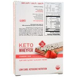 

Convenient Nutrition Батончик Keto Wheyfer с клубничным кремом 10 батончиков