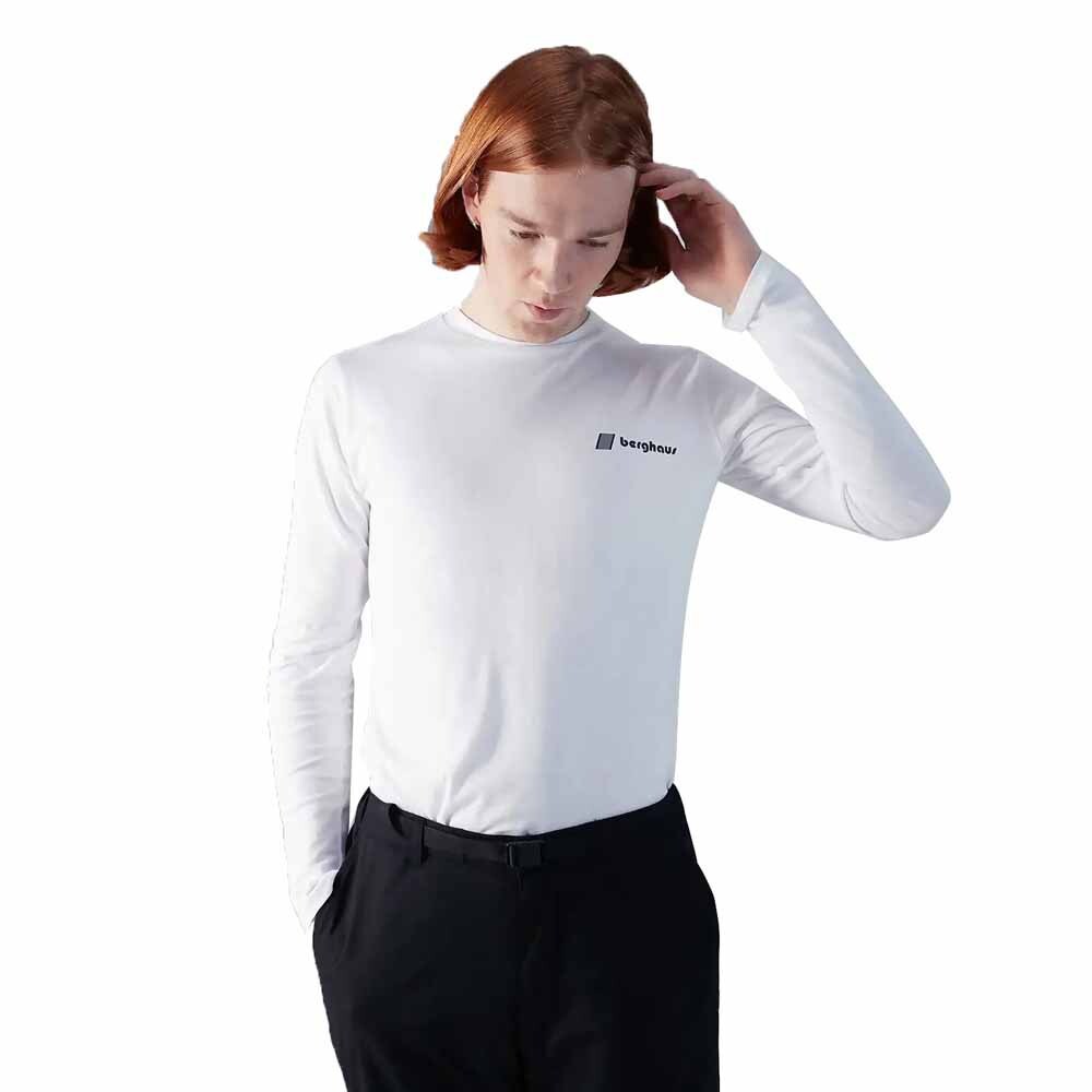 

Футболка с длинным рукавом Berghaus Kanchenjunga Static, белый