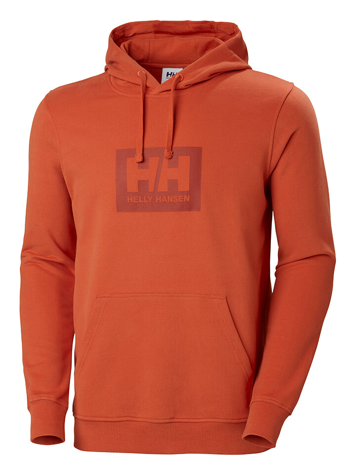 

Толстовка Helly Hansen Hoodie Box, оранжевый