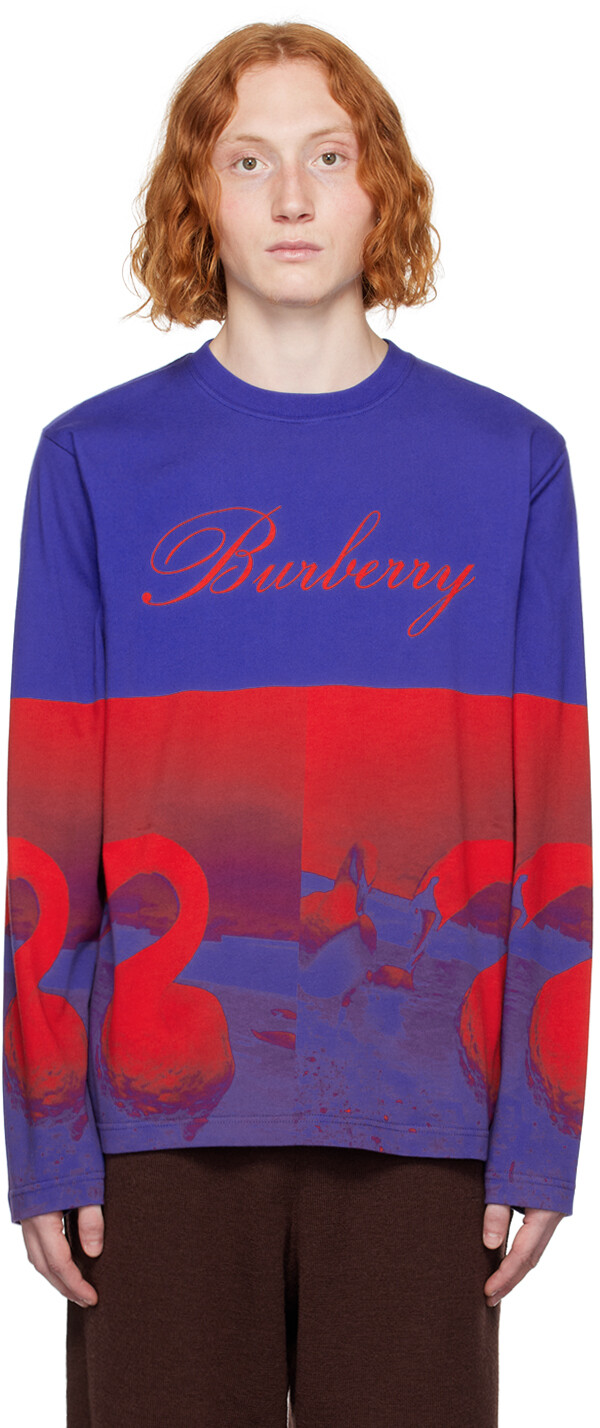 

Толстовка Burberry Blue & Red Swan, Коричневый
