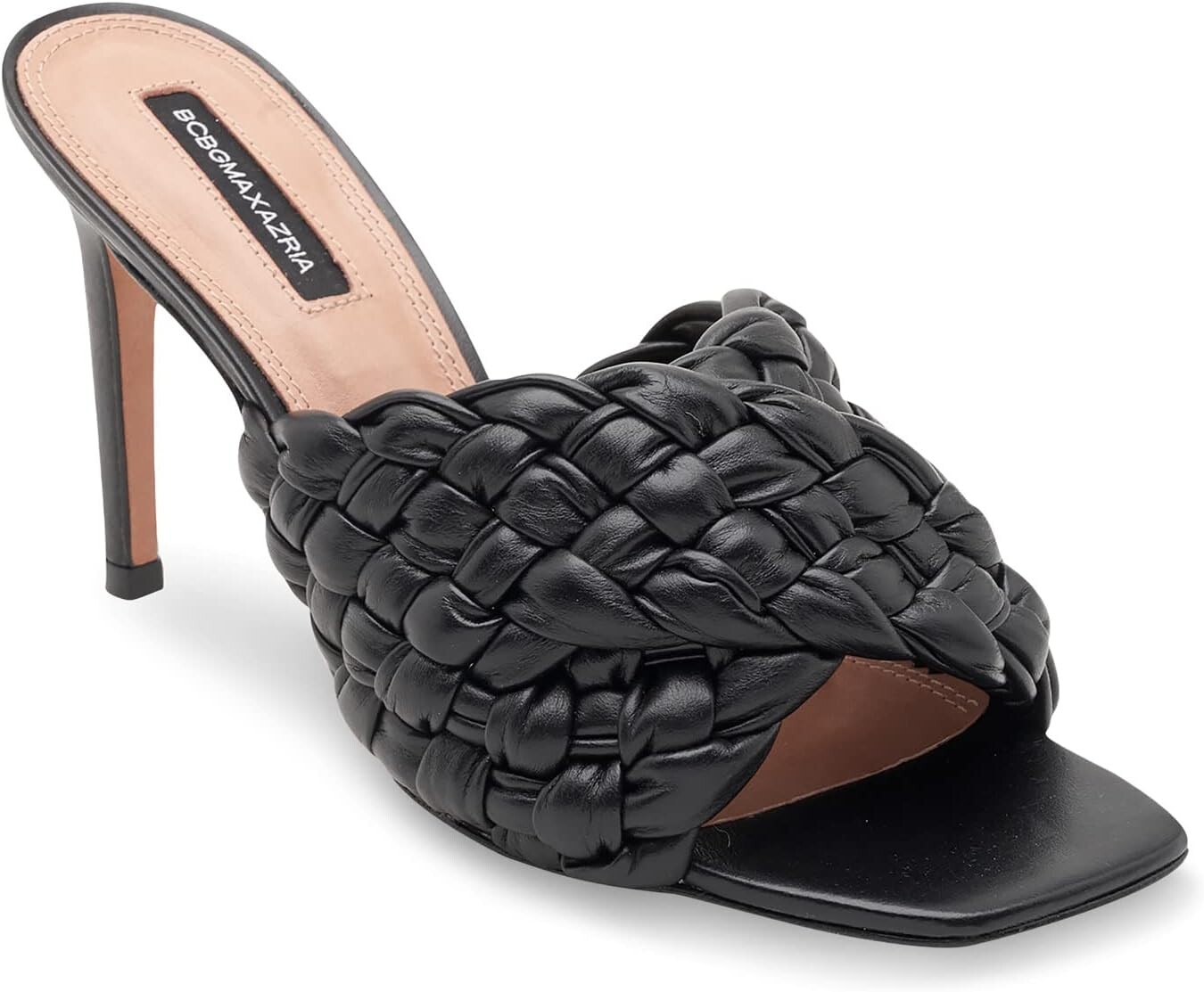 

Босоножки Barba Leather Mule BCBGMAXAZRIA, черный