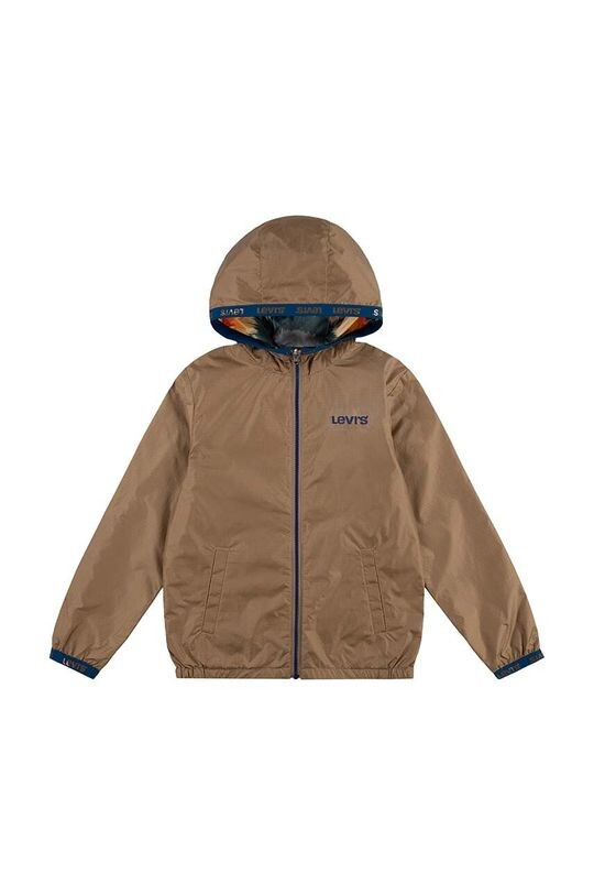 

Levi's Детская куртка LVB REVERSIBLE BOY'S WIND JKT, коричневый