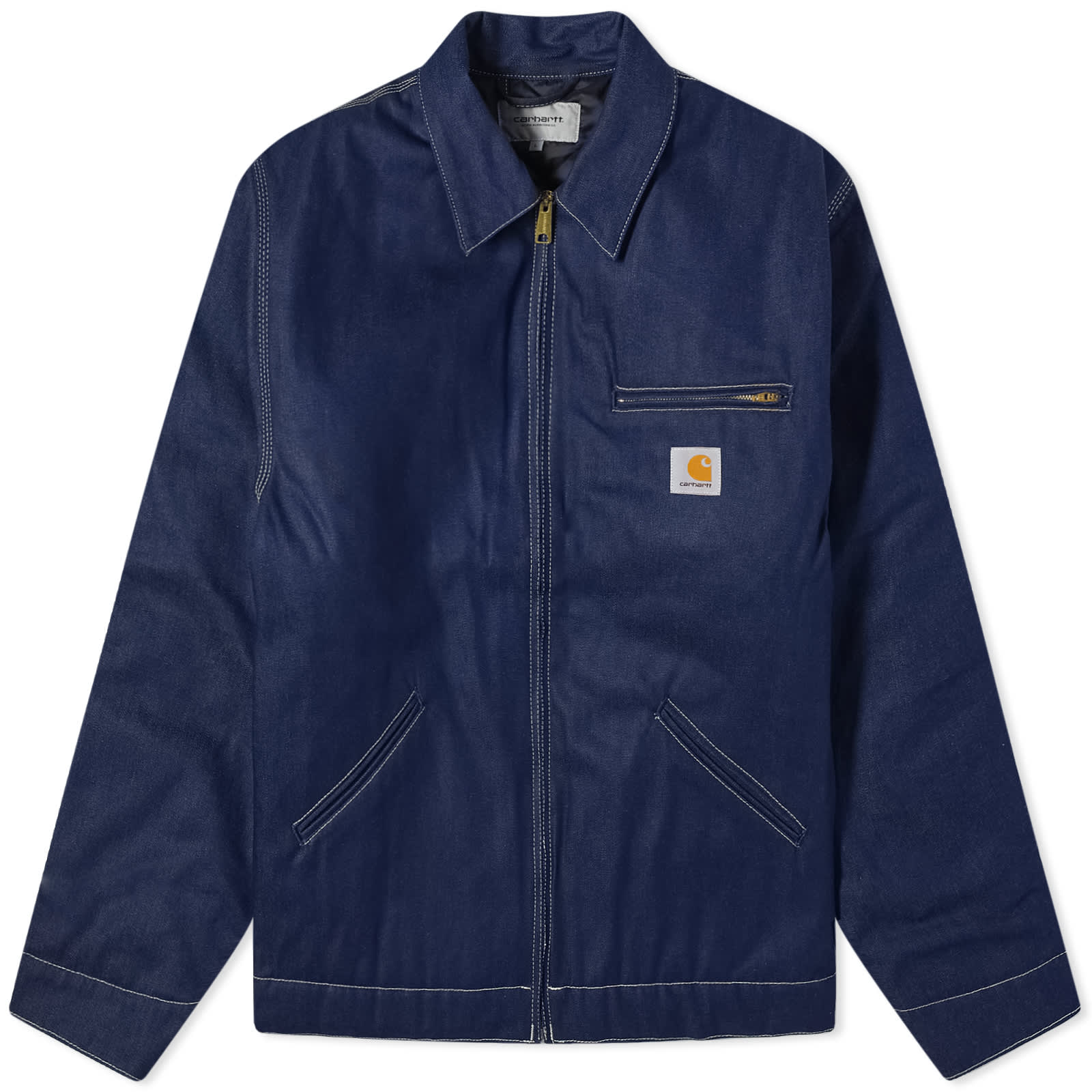 Куртка Carhartt Wip Og Detroit, цвет Blue Rigid куртка carhartt wip og chore черный