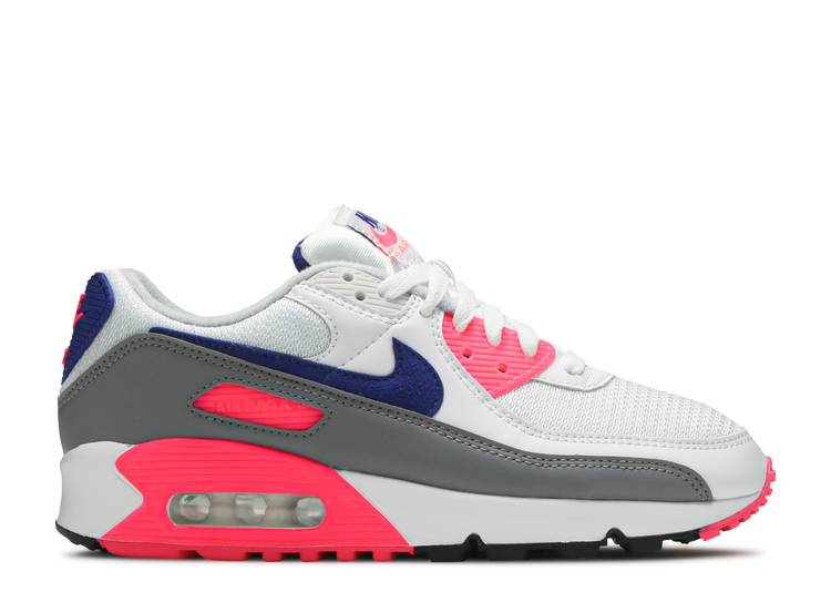 

Кроссовки Nike WMNS AIR MAX 90 'PINK CONCORD', белый