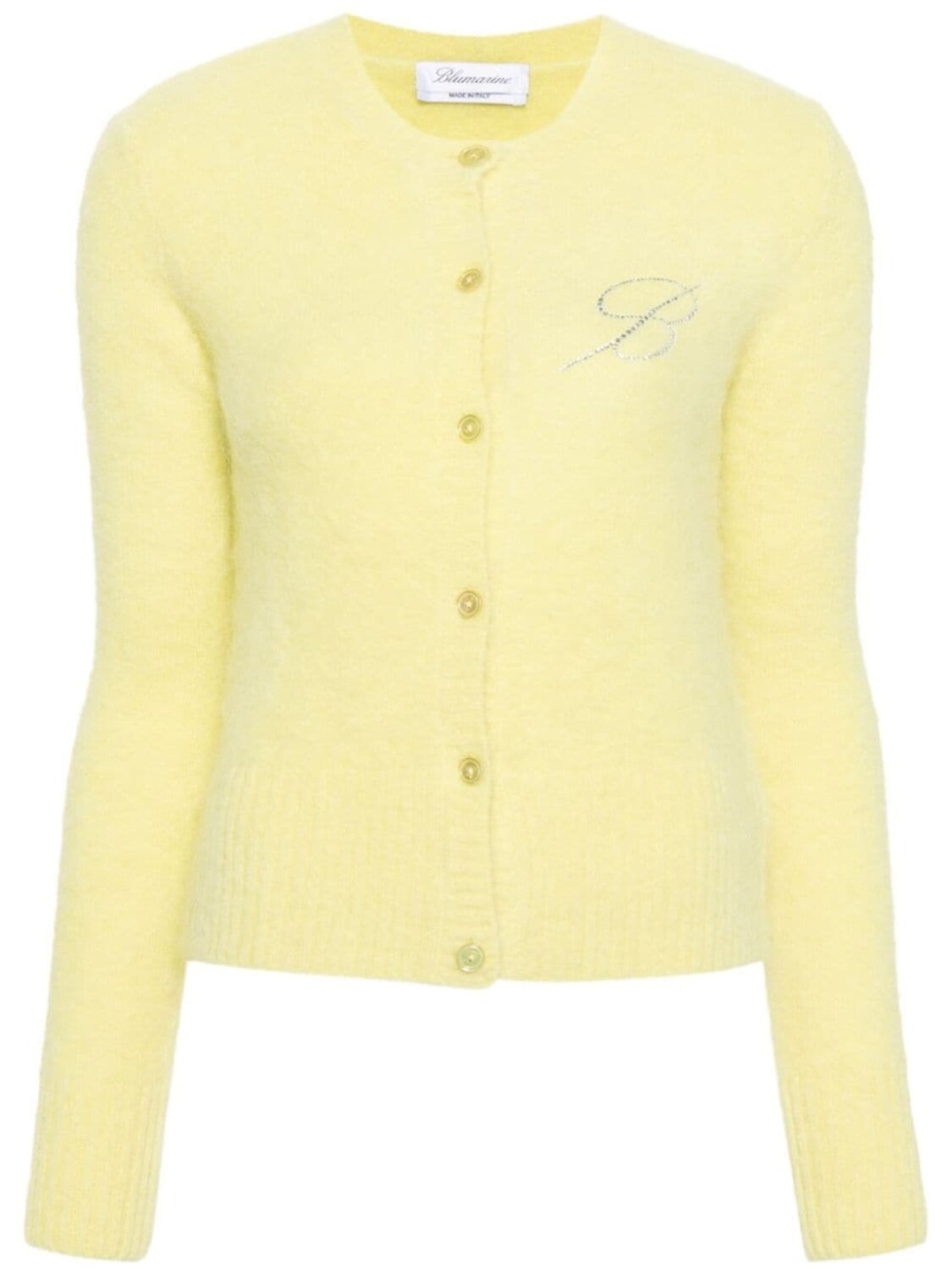 

Blumarine кардиган с кристаллами, желтый