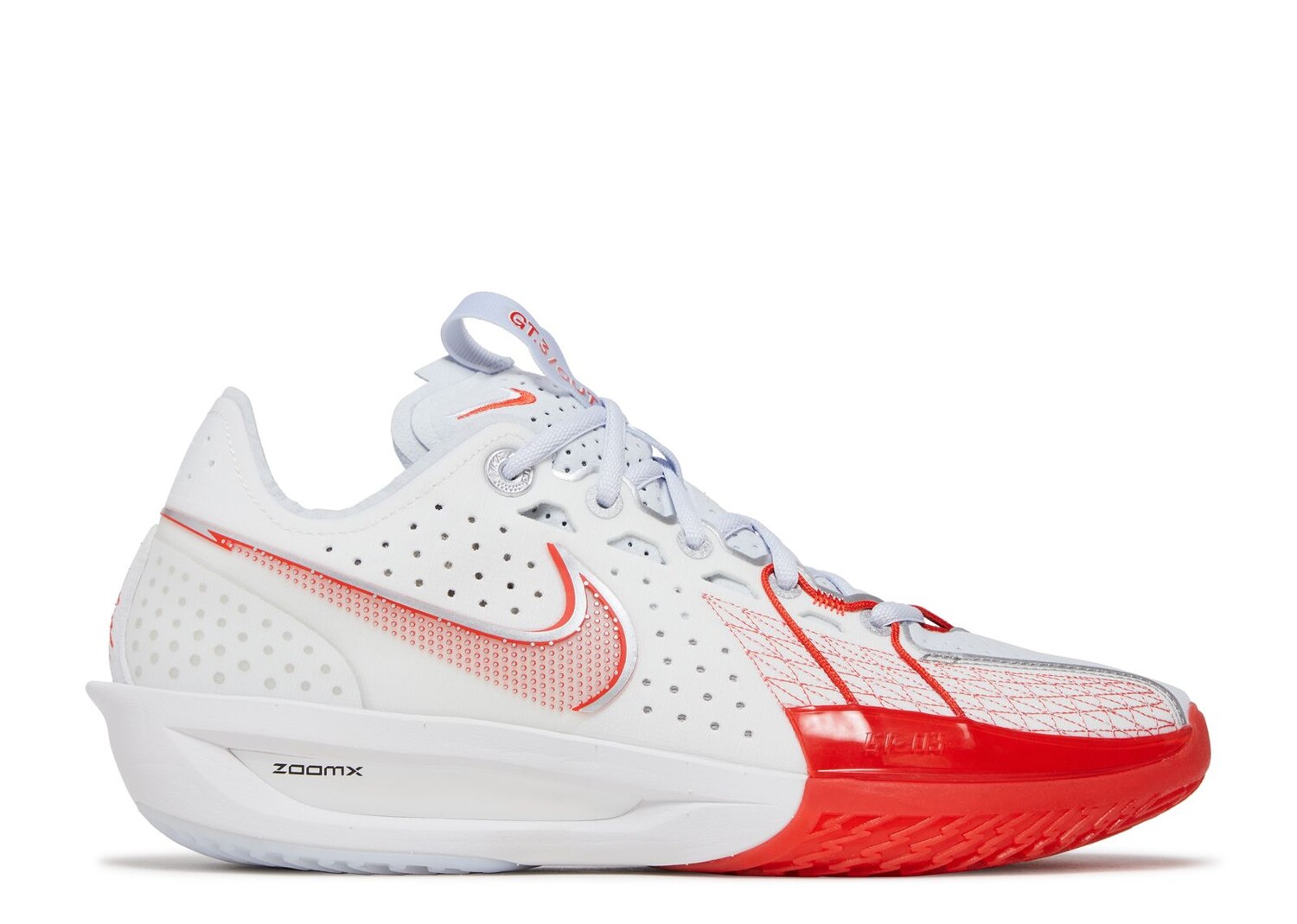 

Кроссовки Nike Air Zoom Gt Cut 3 'White Picante Red', белый