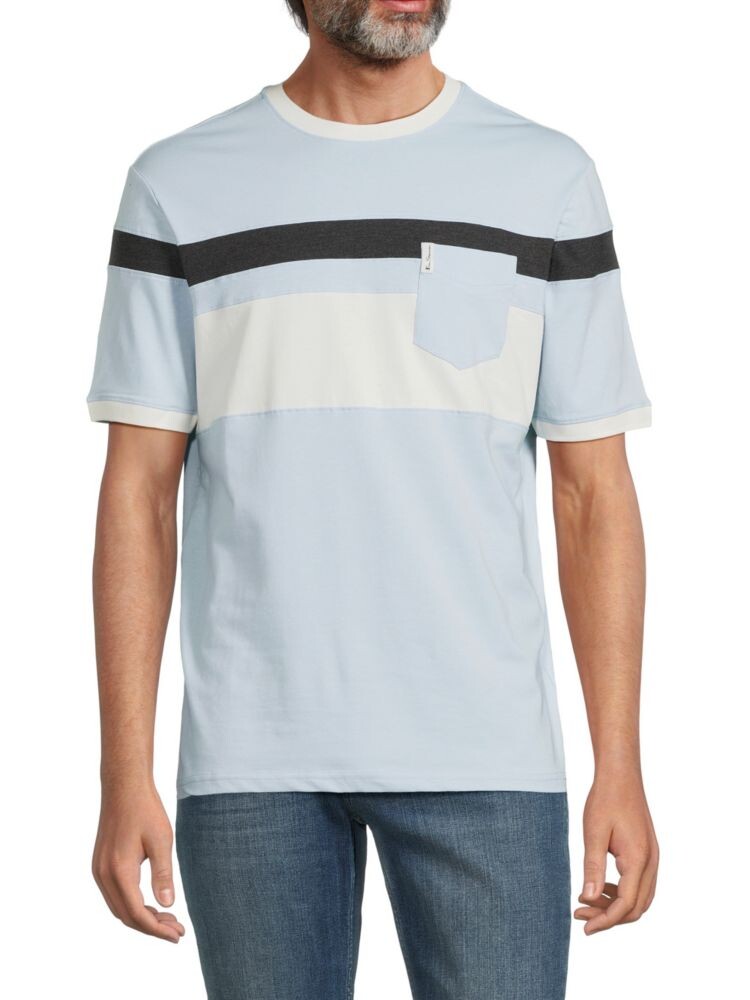 

Полосатая футболка с карманами Ben Sherman, цвет Cerulean