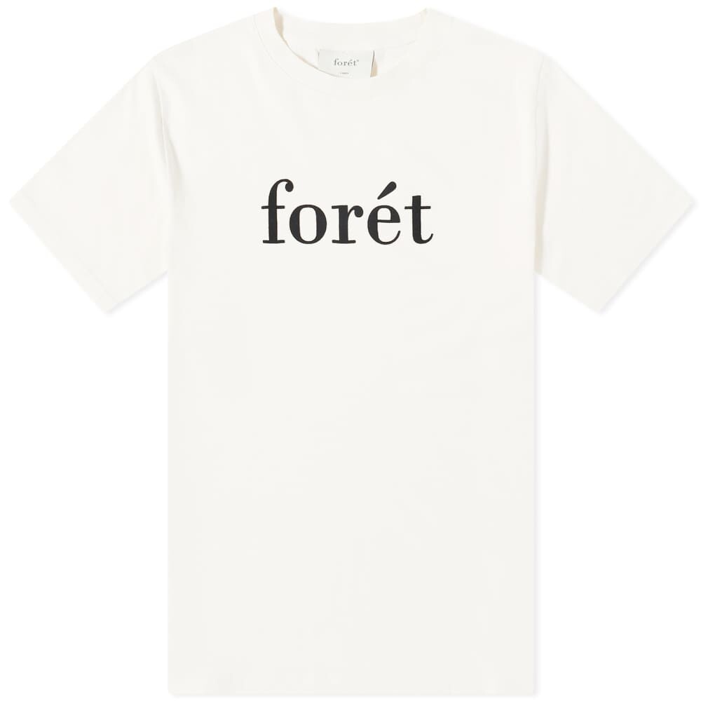 

Футболка Foret с логотипом из смолы, черный