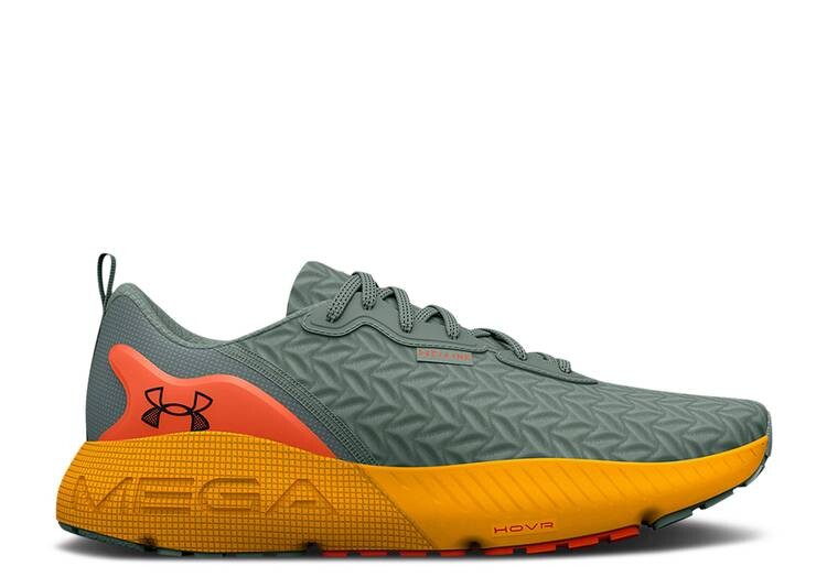 

Кроссовки Under Armour HOVR MEGA 3 CLONE 'OPAL GREEN ORANGE SHOCK', зеленый