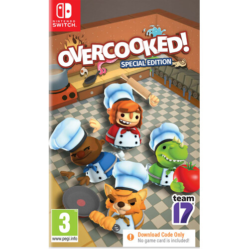 

Видеоигра Overcooked! Special Edition (Code In A Box) – Nintendo Switch