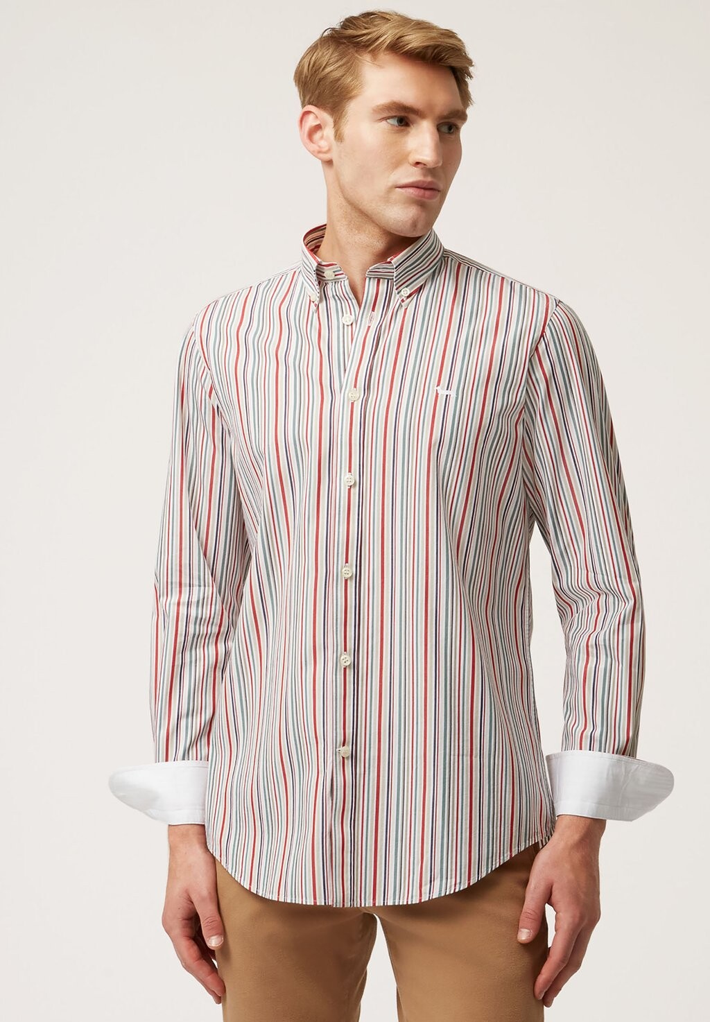 

Рубашка Striped Harmont & Blaine, красный