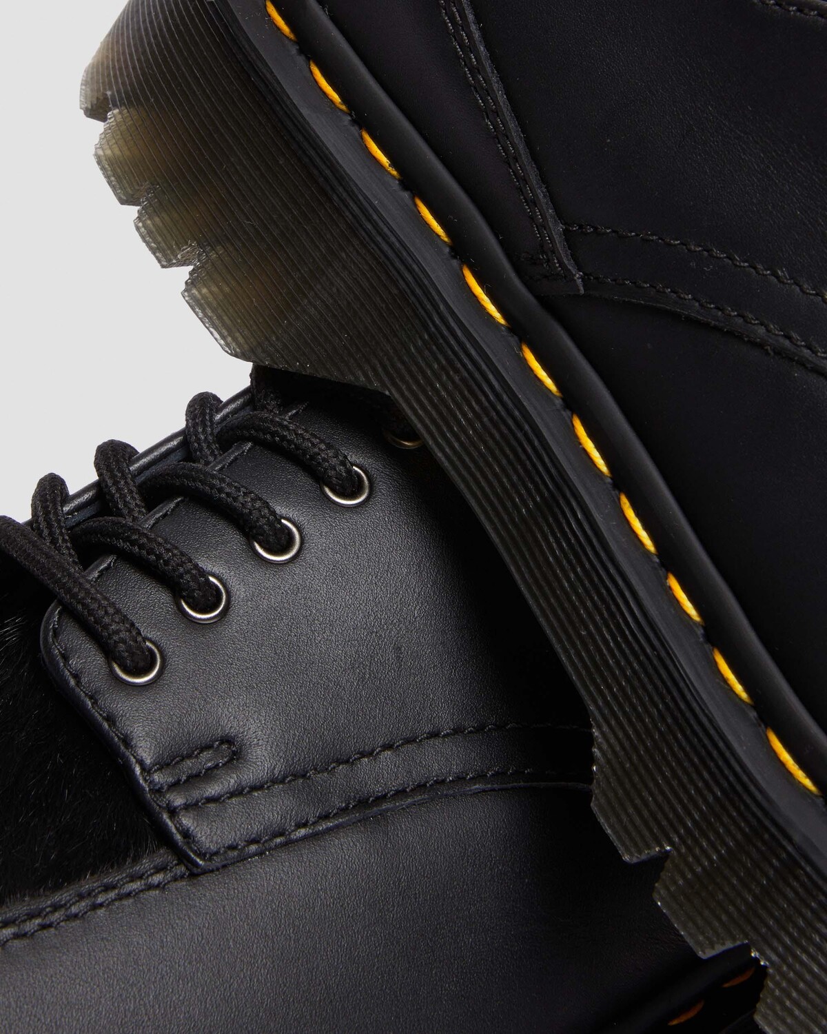 

Туфли из кожи и волос с квадратным носком 5 Eyes Bex Dr. Martens