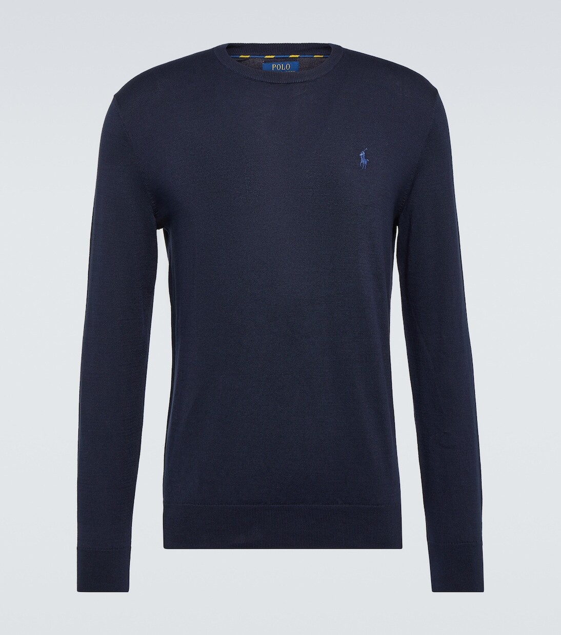 

Хлопковый свитер Polo Ralph Lauren, синий
