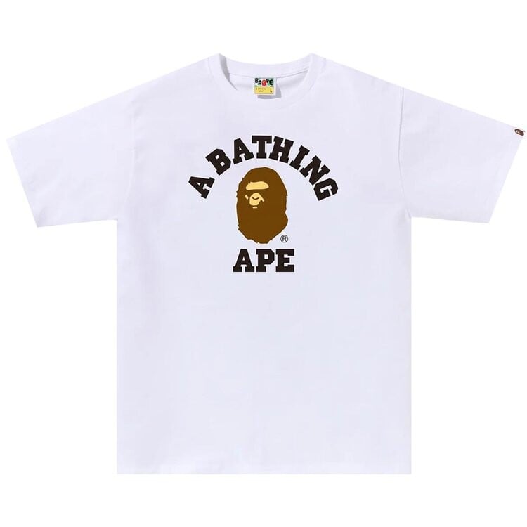 

Футболка BAPE College Tee, белый