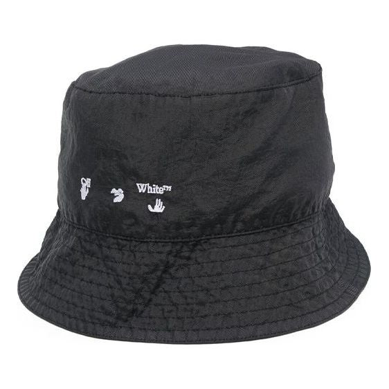 Шапка OFF-WHITE General OFF-WHITE accessories Fisherman's Hat, черный