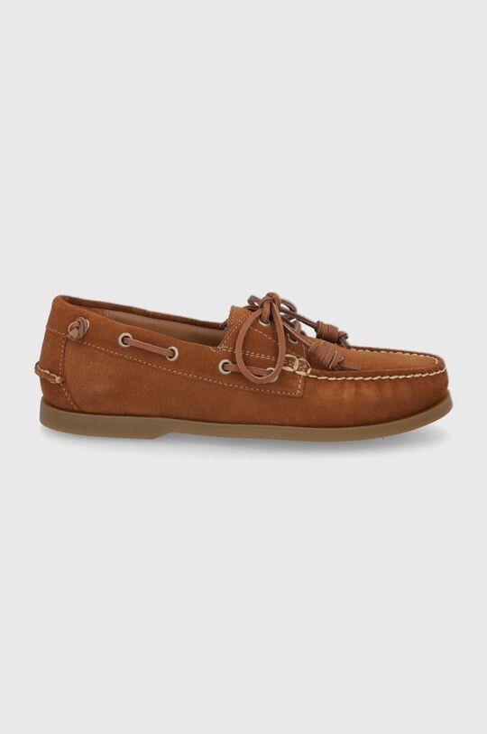 

Замшевые лоферы Merton Polo Ralph Lauren, коричневый