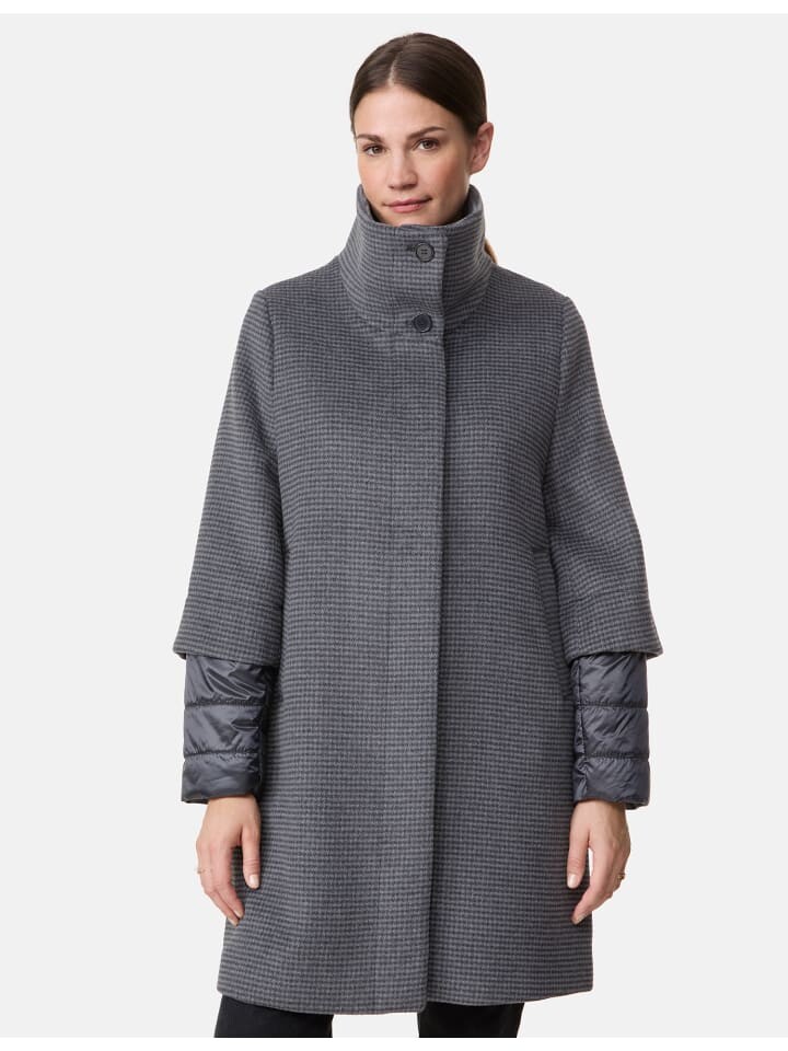 

Пуховик Gerry Weber lang, цвет anthra houndstooth
