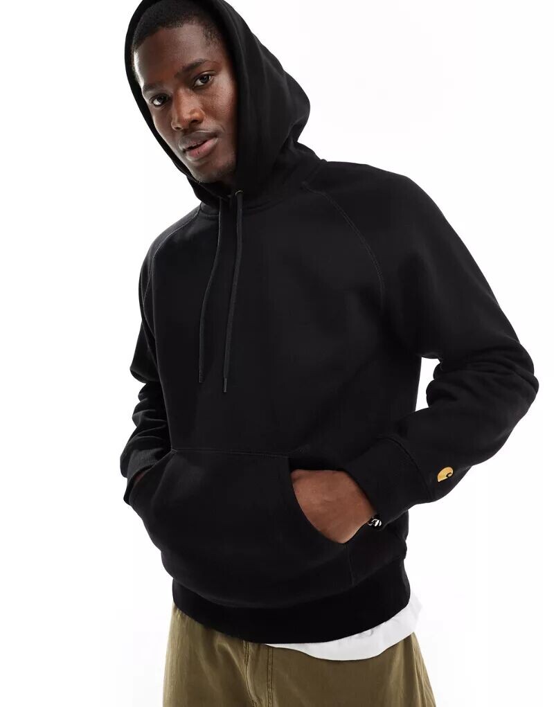

Черная худи Carhartt WIP Chase