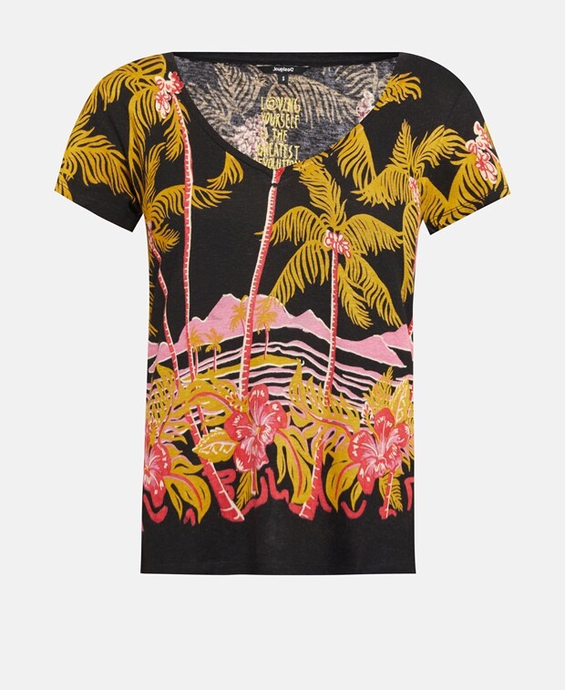 

Футболка Desigual, черный