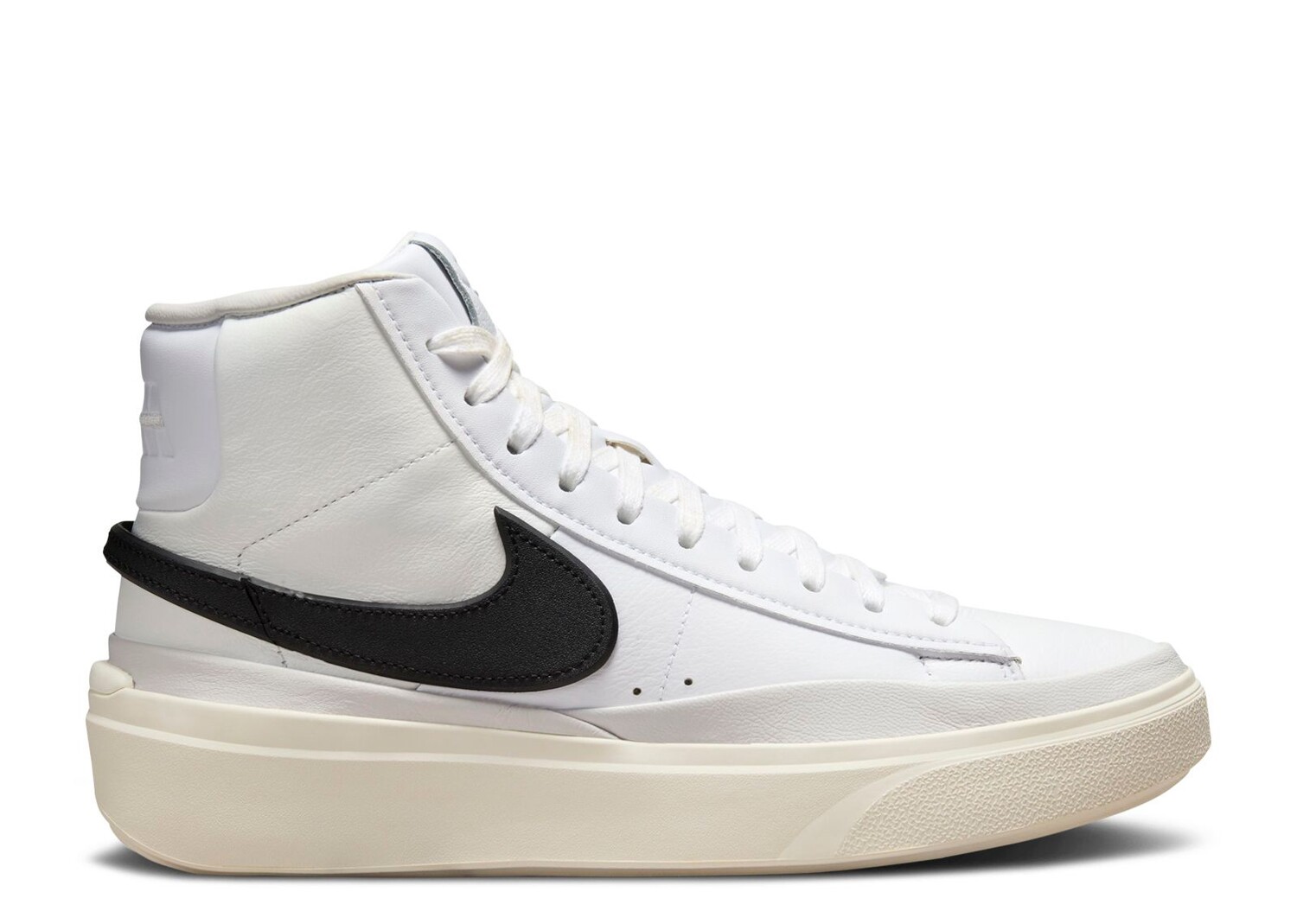 

Кроссовки Nike Blazer Phantom Mid 'White Black', белый, Белый;серый