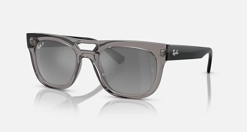 

Солнцезащитные очки Ray-Ban PHIL BIO-BASED, серебристый/серый