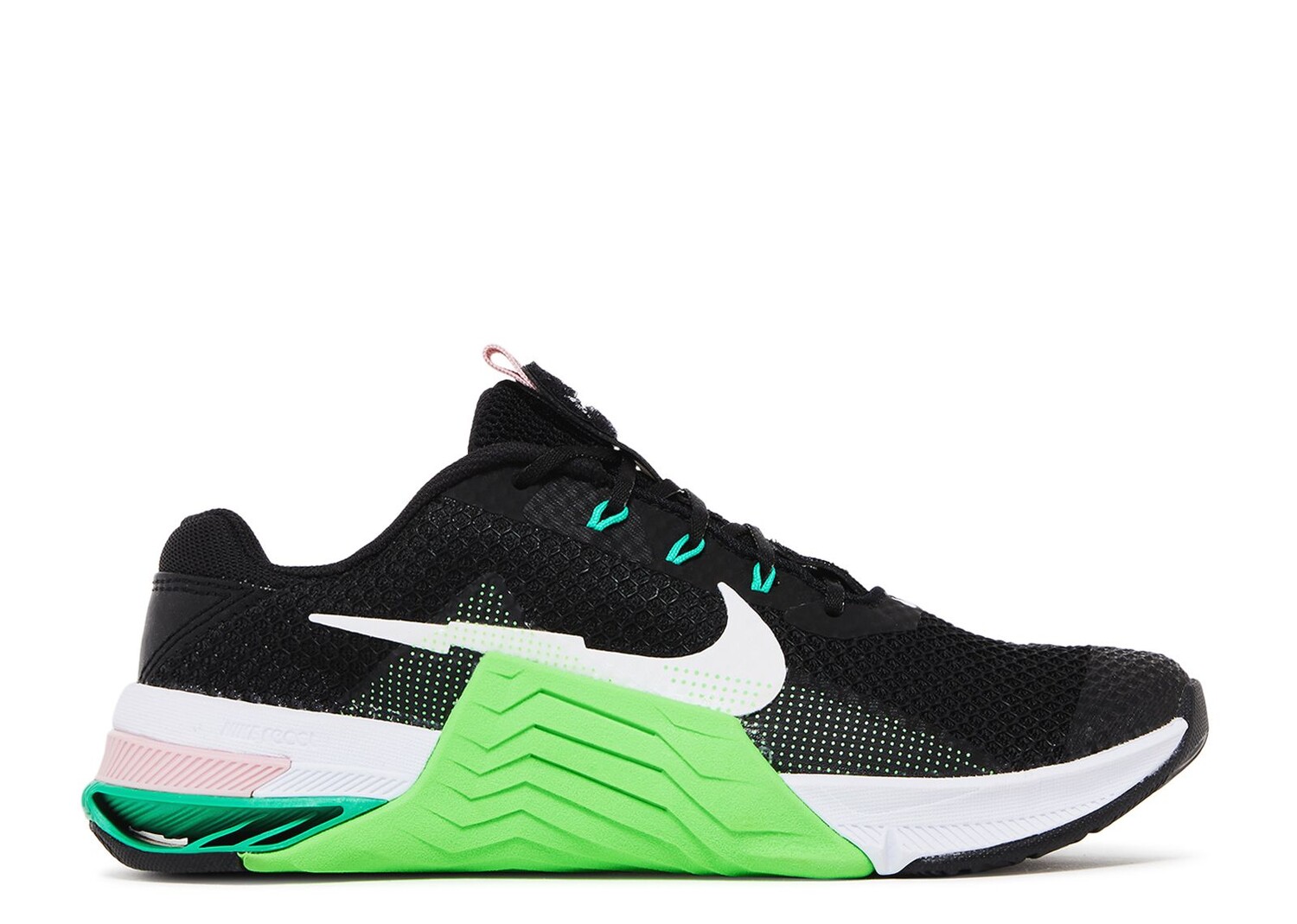 

Кроссовки Nike Wmns Metcon 7 'Black Green Strike', черный